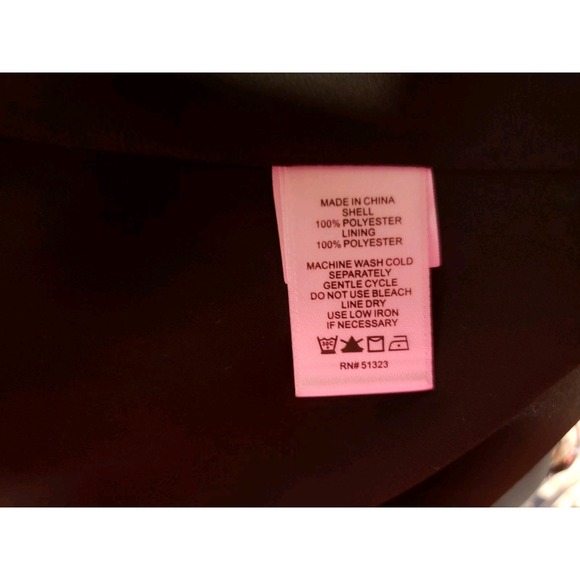 Women's Cece Black Floral Ruffled Short Sleeve Dress Size 10 - Picture 4 of 4